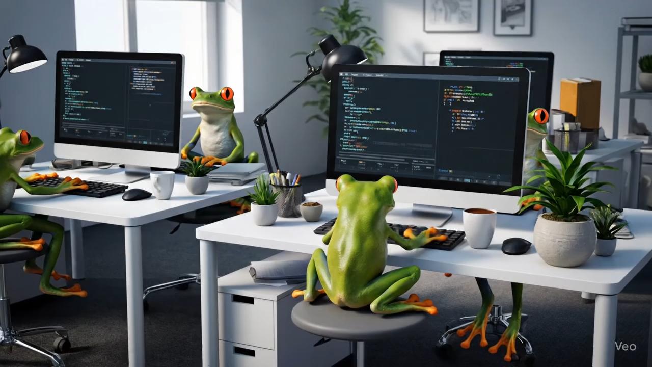 Frog Office PHP Video Creation 5 web design